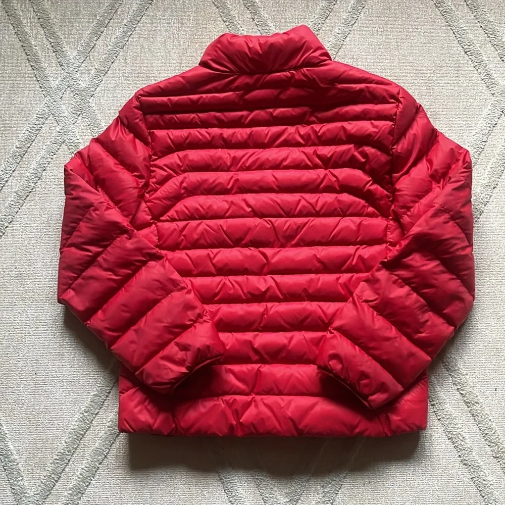 Polo Ralph Lauren Packable Quilted Water Repellent Red PufferJacket-Size 10/12 - Picture 2 of 11